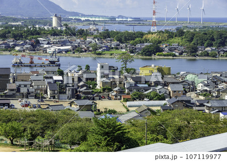 三国湊の町並み　滝谷出村周辺　福井県坂井市 107119977