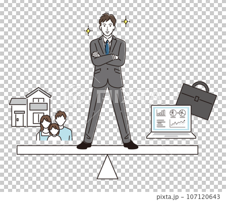 工作與生活平衡良好的商人 107120643