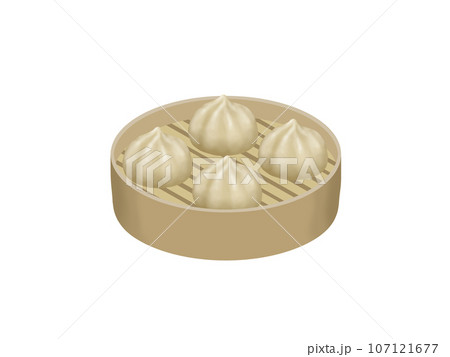 蒸篭に入った小籠包 107121677