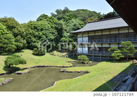 鎌倉 建長寺得月楼と蘸碧池 鎌倉 建長寺得月楼と蘸碧池 107121784