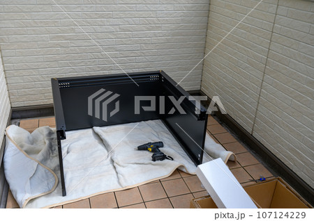 物置の組み立て、DIY 107124229