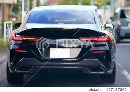 車のテールランプ 車のテールランプ 107127866