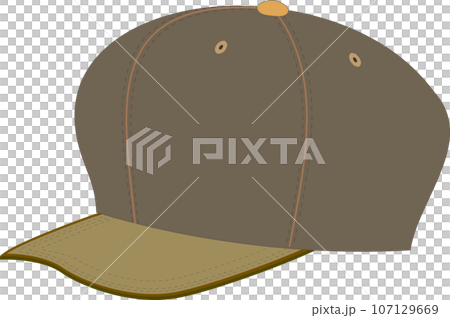 Illustration of casquette hat 107129669