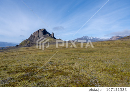 Einhyrningur - Unicorn - Mountain in Fjallabak Nature Reserve, Iceland. 107131528