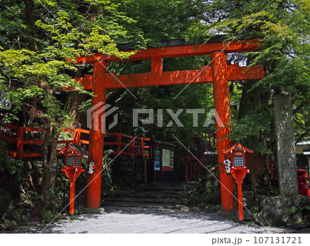 貴船神社　二の鳥居 107131721