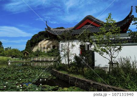 池のある風景 107131940