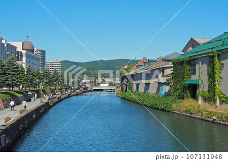 小樽運河　浅草橋街園から 107131948