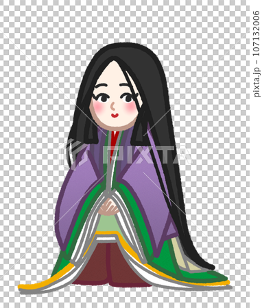 Illustration inspired by Murasaki Shikibu Illustration inspired by Murasaki Shikibu 107132006