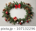 クリスマスリに使えるフレーム 107132296