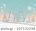 クリスマスリに使えるフレーム 107132298