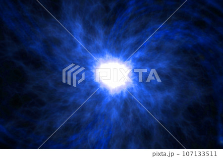 エネルギーボール　カラー　玉　エナジー　パワー　CG　背景　壁紙 107133511