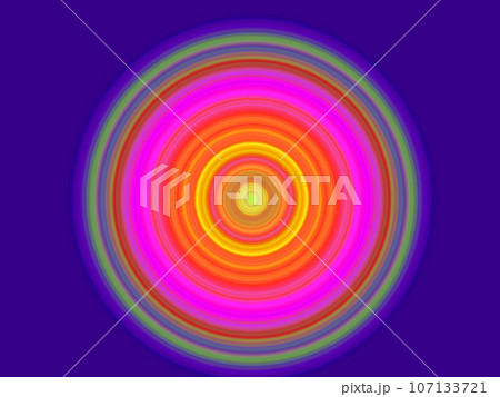 カラー　エネルギーボール　玉　エナジー　パワー　CG　背景　壁紙 107133721