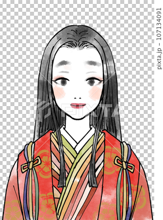 Female aristocrats of the Heian period Female aristocrats of the Heian period 107134091