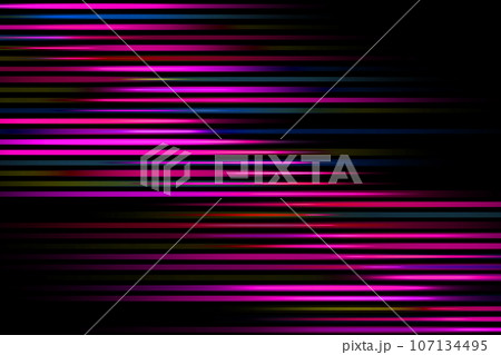 細い線　ラインアート　模様　パーティクル　CG　背景　壁紙 107134495