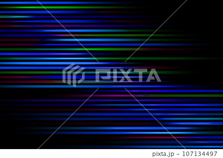 細い線　ラインアート　模様　パーティクル　CG　背景　壁紙 107134497