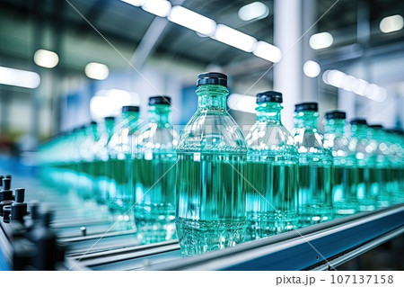 Industrial production line. 107137158
