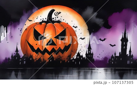 Halloween theme 107137305