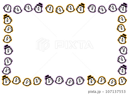 おばけ 囲み おばけ 囲み 107137553