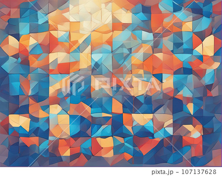 Abstract geometric texture background Mosaic Abstract geometric texture background Mosaic 107137628