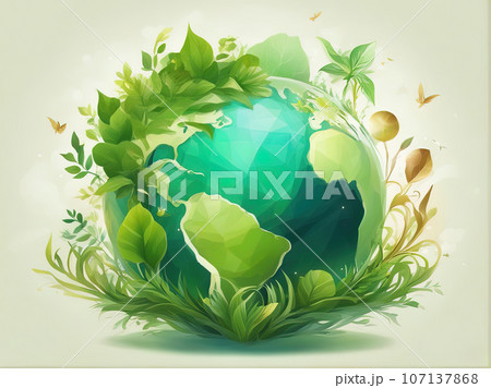 Earth Day Concept Earth Day Concept 107137868