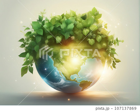 Earth Day Concept Earth Day Concept 107137869