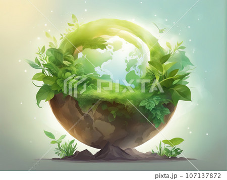 Earth Day Concept Earth Day Concept 107137872