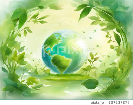 Earth Day Concept Earth Day Concept 107137873