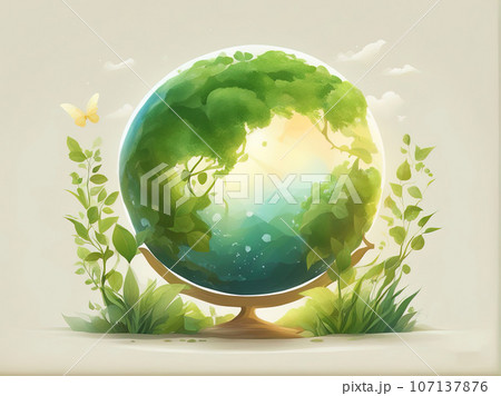 Earth Day Concept Earth Day Concept 107137876