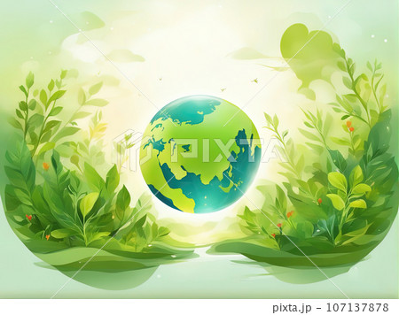 Earth Day Concept Earth Day Concept 107137878