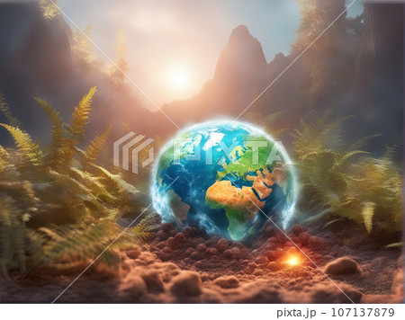 Earth Day Concept Earth Day Concept 107137879