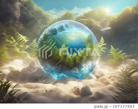 Earth Day Concept  107137883