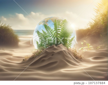 Earth Day Concept Earth Day Concept 107137884