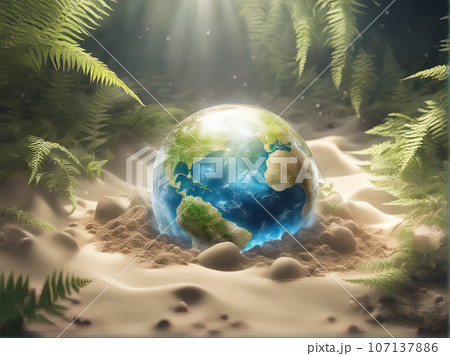 Earth Day Concept Earth Day Concept 107137886