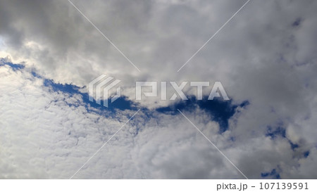 Beautiful blue sky 107139591