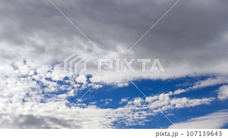 Beautiful blue sky 107139643