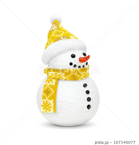 雪だるま イラスト リアル クリスマス 雪だるま イラスト リアル クリスマス 107140077