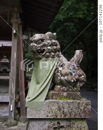 貴船神社　奥宮　狛犬 107142296