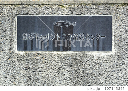 熊谷市ムサシトミヨ保護センターの門扉 107143843