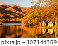 曽原湖畔の夕景 107144369