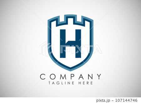 English Alphabet With Castle Logo Design Vector. Graphic Alphabet Symbol For Corporate Business English Alphabet With Castle Logo Design Vector. Graphic Alphabet Symbol For Corporate Business 107144746