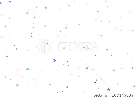 背景素材_ホログラム箔_星 107145035