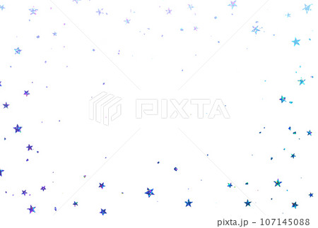 背景素材_ホログラム箔_星 背景素材_ホログラム箔_星 107145088
