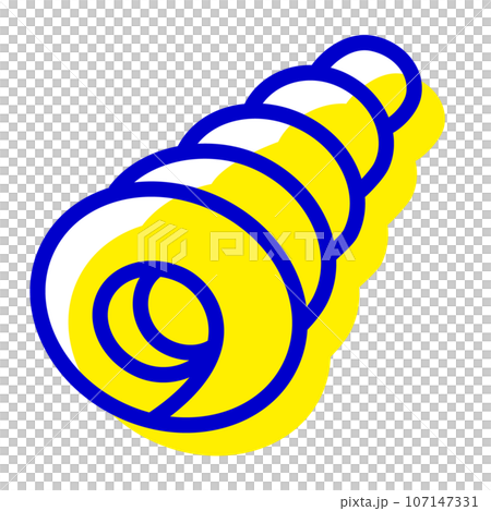 Two-color style icon representing bread, chocolate coronet Two-color style icon representing bread, chocolate coronet 107147331