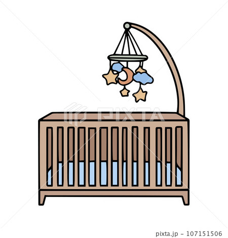 Baby small cheap cot