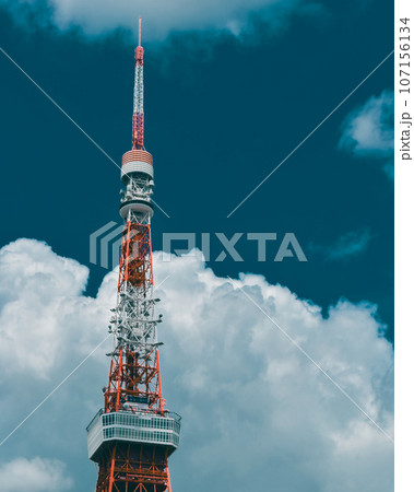夏の空と東京タワー 夏の空と東京タワー 107156134