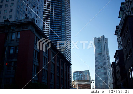 どこからでも見えるランドマーク　横浜みなとみらい 107159387