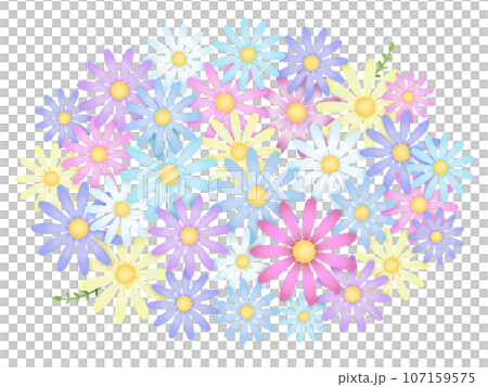 七彩花朵A-1 107159575