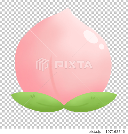 illustration of Peach 107162246