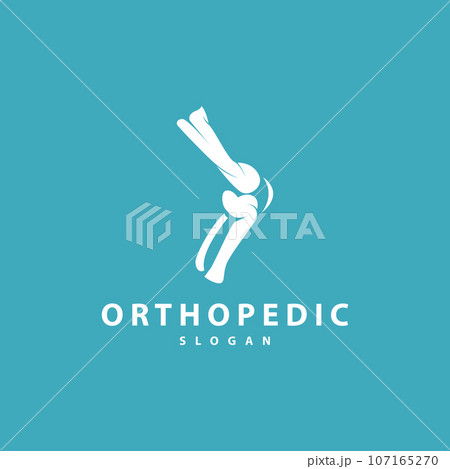 Minimalist Bone Health Logo Illustration Template Design Minimalist Bone Health Logo Illustration Template Design 107165270