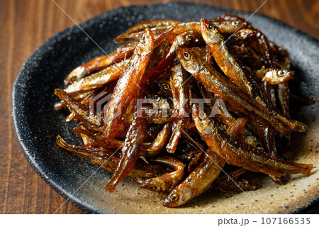 わかさぎの佃煮 107166535